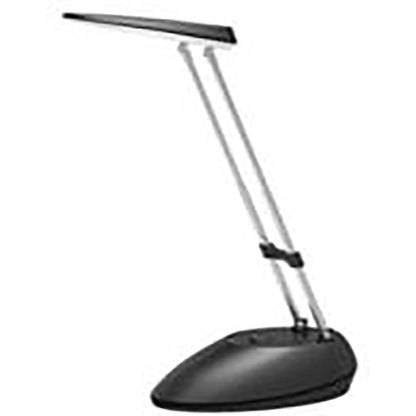 jastek led retractable lamp 3w black 428mm