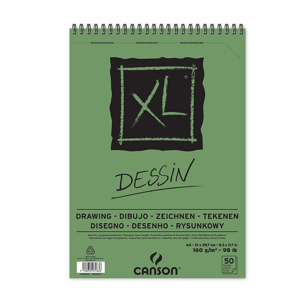 Canson XL Drawing Sketch Pad 160gsm (50 Sheets)#size_A4