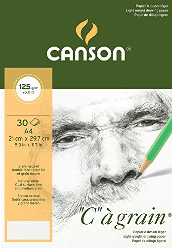 Canson Grain Pad 125gsm 30 Sheets#size_A4