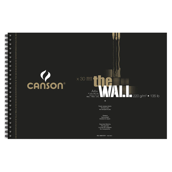 Canson The Wall Sketch Pad 220gsm (30 Sheets)#size_A4