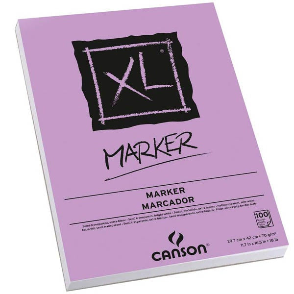 Canson XL Marker Pad 70gsm (10 Sheets)#size_A3