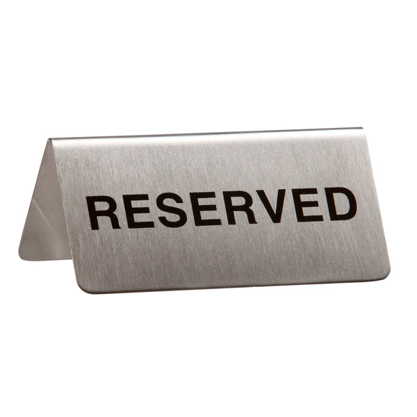 esselte sign reserved metal pack of 10