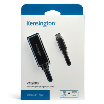 kensington® vm2000 mini dp-hdmi video adapter