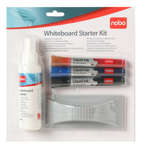 nobo whiteboard starter kit