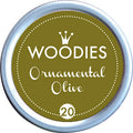 Colop Woodies Stamp Pad 38mm#Colour_ORNAMENTAL OLIVE
