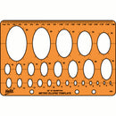 helix ellipse template