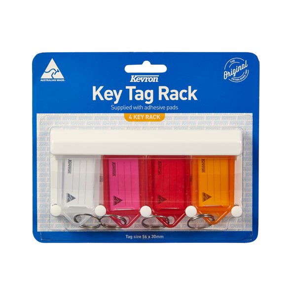 kevron id5 keytags racks 4 tag assorted