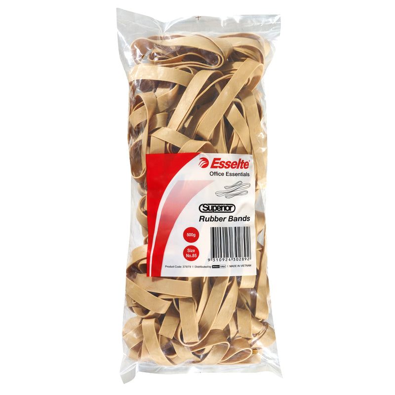 esselte superior rubber bands 500gm bag