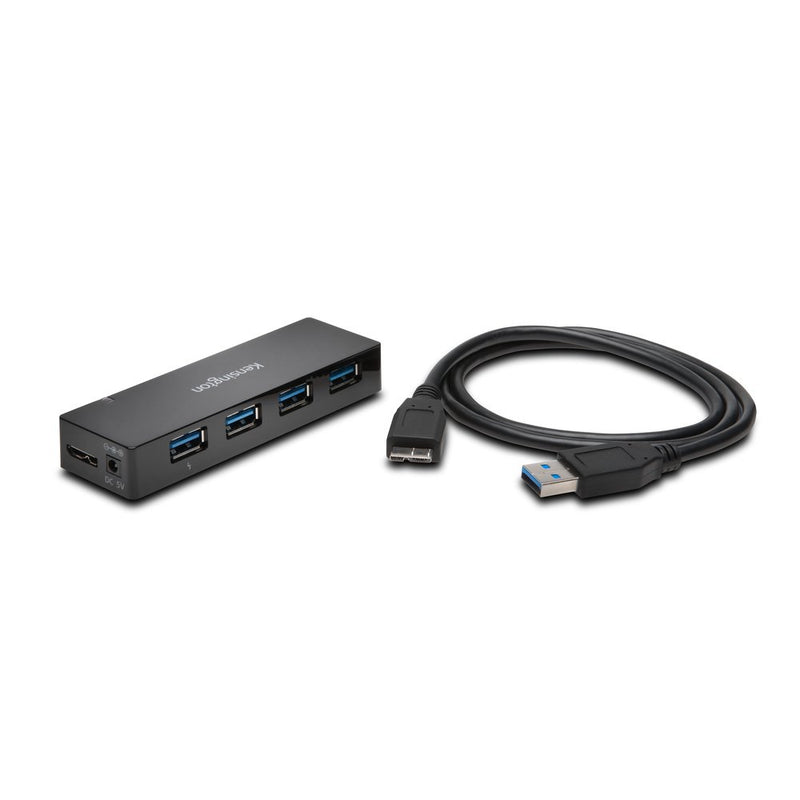 kensington® uh4000c usb 3.0 4 port hub with charging