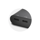 kensington® ch1000 usb-c 4 port hub black