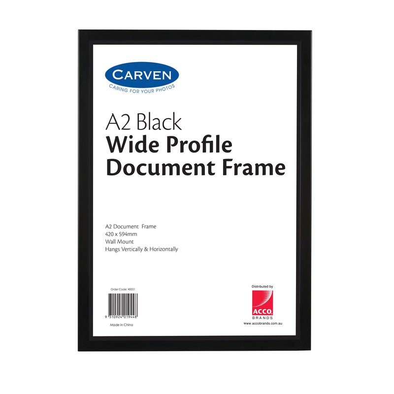carven doc frame wide prof black a2