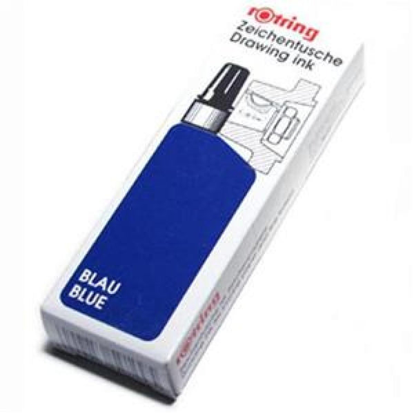 Rotring Drawing Ink For Isograph Blue Ink 23ml