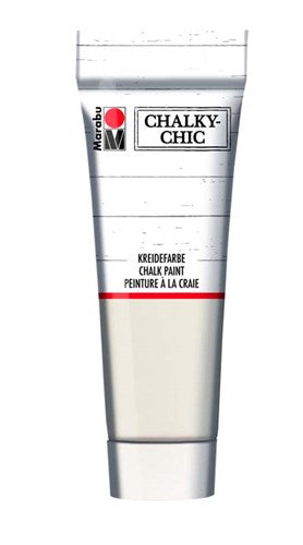 Marabu Chalky Chic Craft Paint 100ml#colour_edelweiss