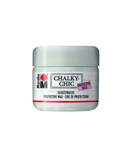 Marabu Chalky Chic 225ml Protective Wax#colour_wax white