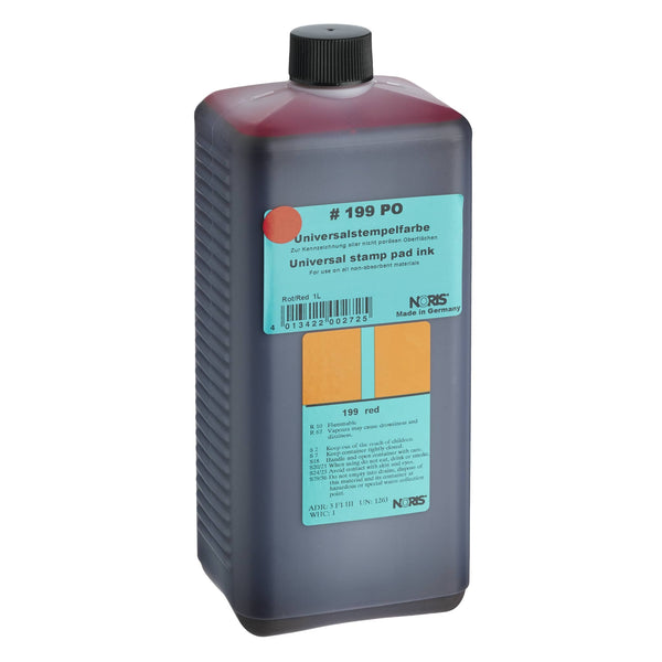 Noris Quick-dry Red Ink 1 Litre #199