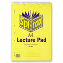 spirax 905 lecture book a4 140 page - pack of 10