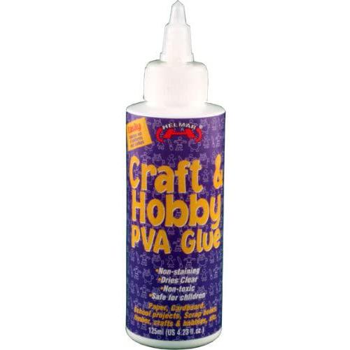 Helmar Craft & Hobby Non Toxic Pva Glue Dries Clear