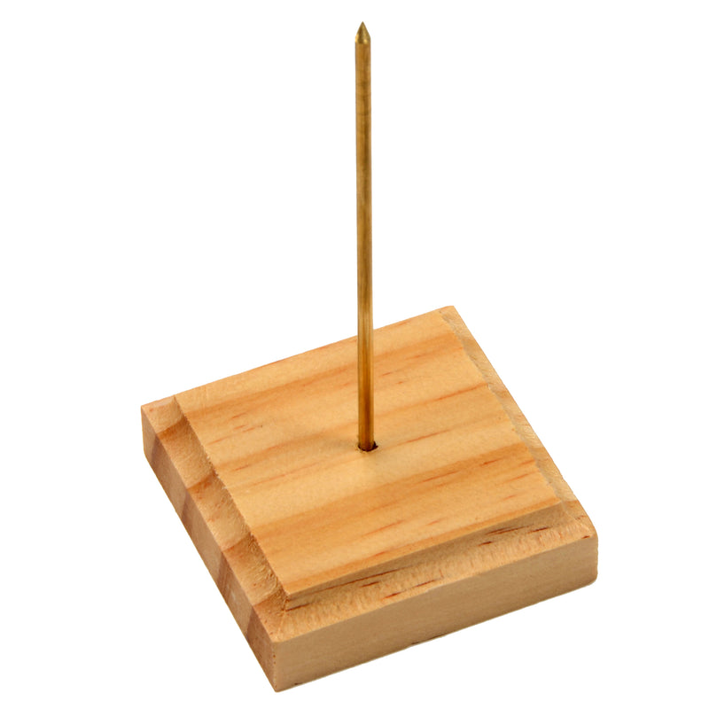 esselte spike file wooden base
