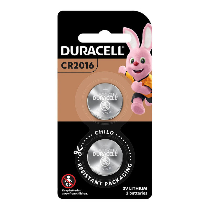 duracell lithium coin cr2016 battery PACK OF  2