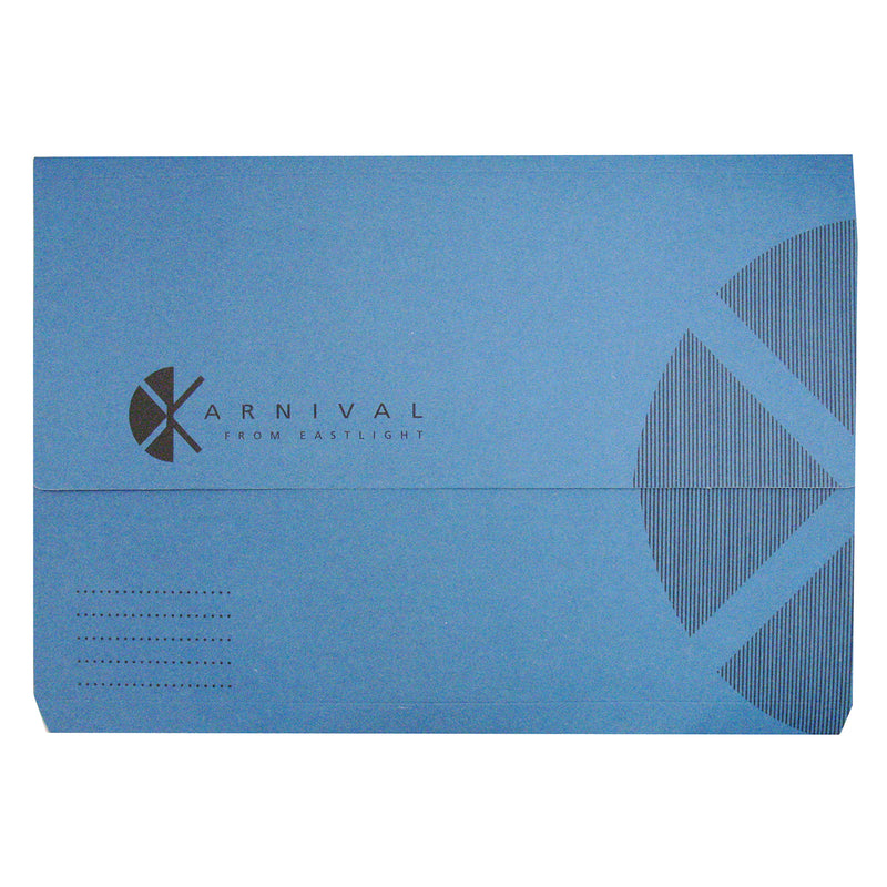 eastlight karnival document wallet fc - pack of 10