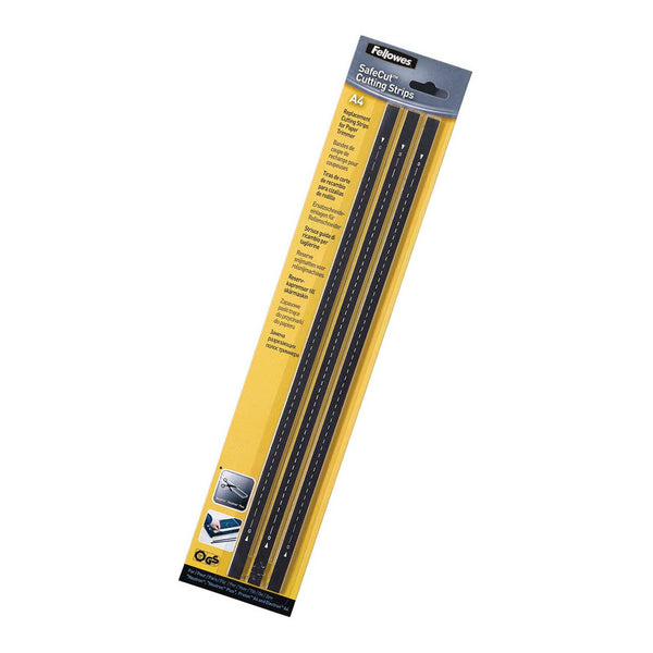 fellowes safecut trimmer cutting strips PACK OF  3#size_A4