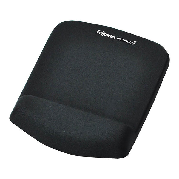 fellowes plushtouch wrist rest mouse pad#colour_BLACK