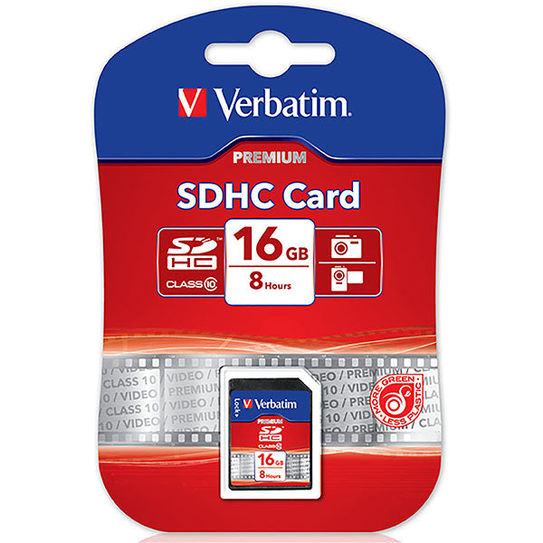 Verbatim SDHC Card Class 10#Size_16GB