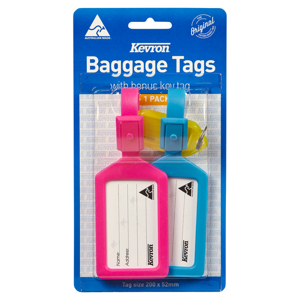 kevron travel pack 2xid25 1xid5 key tag