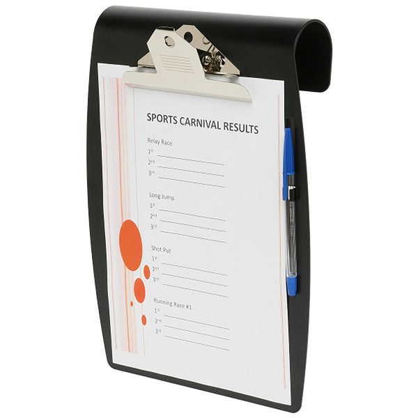 marbig® clipboard hang it a4#Colour_BLACK