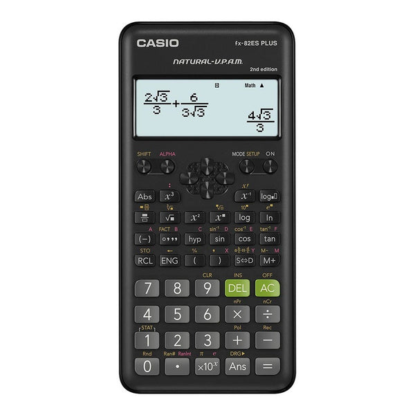 casio fx-82es plus 2nd edition scientific calculator