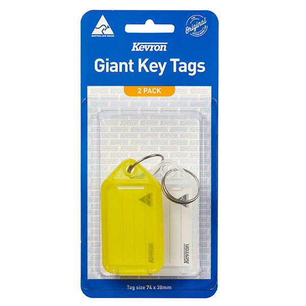 kevron keytags assorted pack of 2
