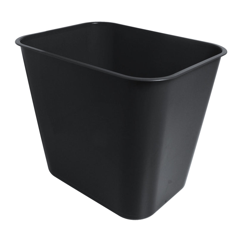 esselte sws plastic waste bin black