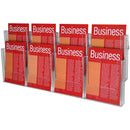 esselte brochure holder wall system a4 2t-8 comp