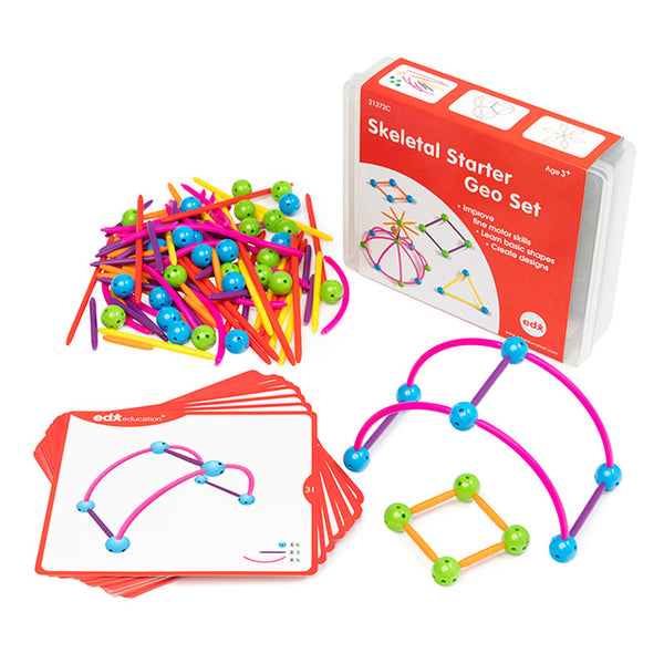 EDX Skeletal Geo Starter Kit 144 Pieces