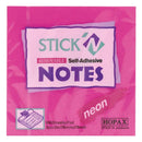 Stick'n Note 76x76mm 100 Sheet Neon