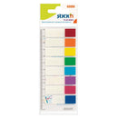 Stick'n Film Index Flags Neon Tips 45x12mm 120 Flags 8 Colours