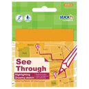 Stick'n Clearnote 76x76mm 50 Sheets Transparent