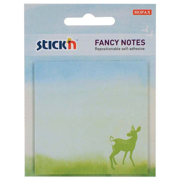 Stick'n Fancy Notes Deer 76x76mm 30 Sheets