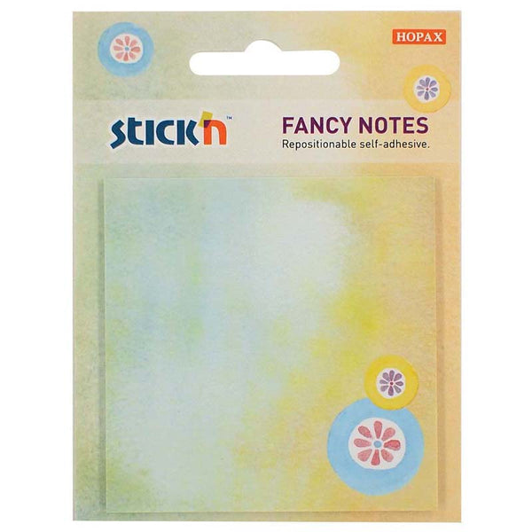 Stick'n Fancy Notes Flower 76x76mm 30 Sheets