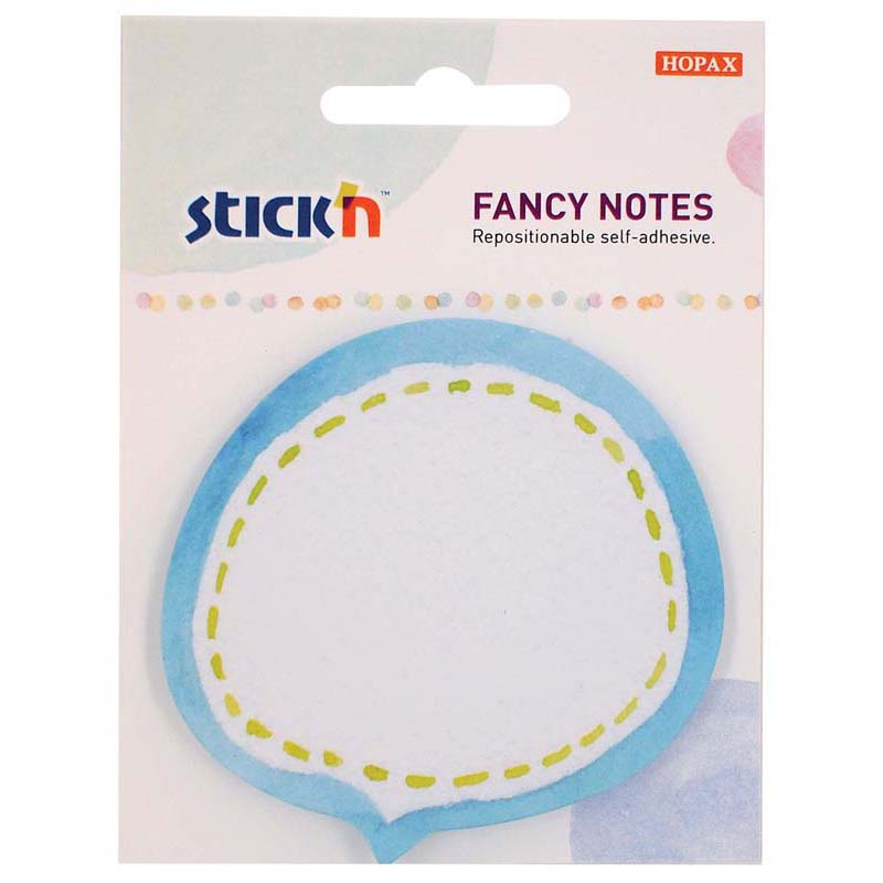 Stick'n Fancy Notes Bl Speech 70x70mm 30 Sheets