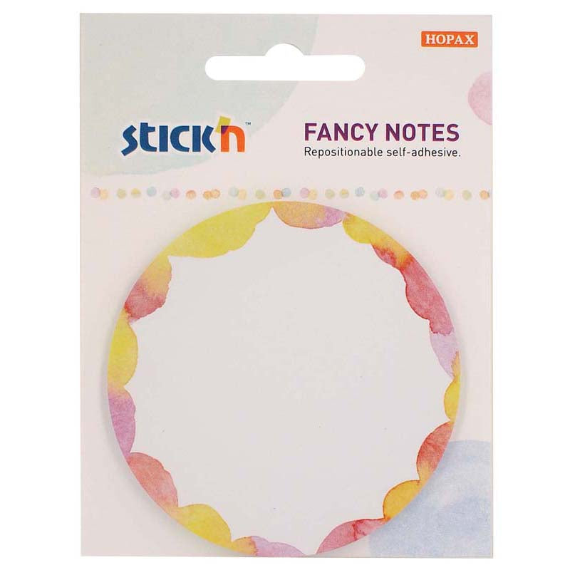 Stick'n Fancy Notes Circle 70x70mm 30 Sheets