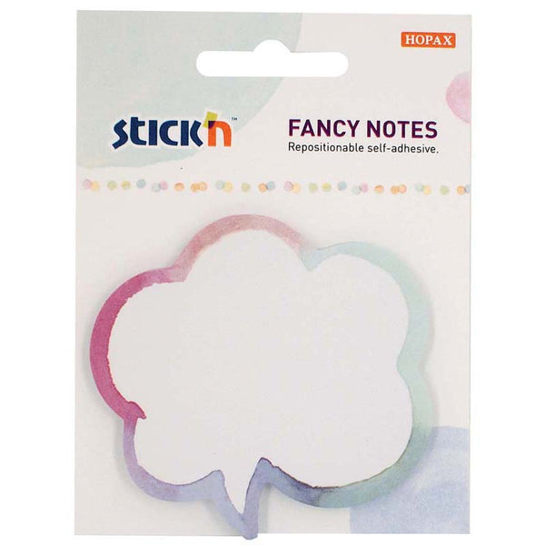 Stick'n Fancy Notes Col Speech 66x70mm 30 Sheets