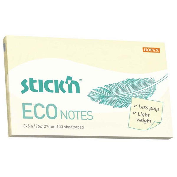 Stick'n Eco Pastel 76x127mm 100 Sheets