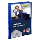 marbig® professional flexibinder 2r 20mm a4 clear front
