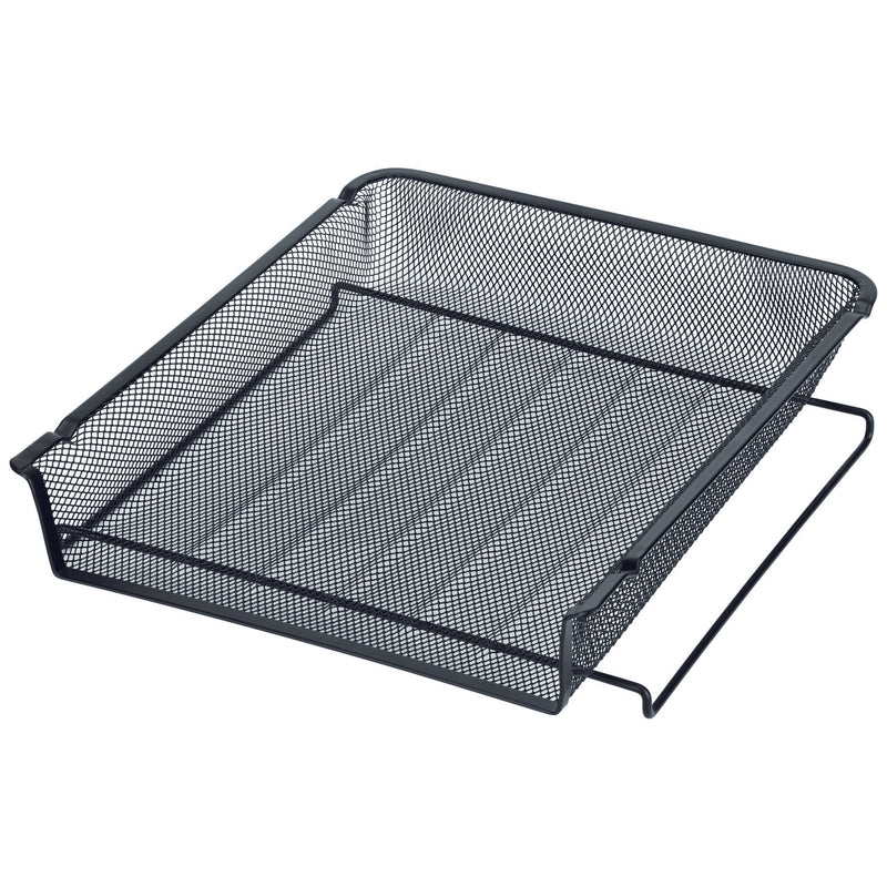 esselte metal mesh doc tray a4 black