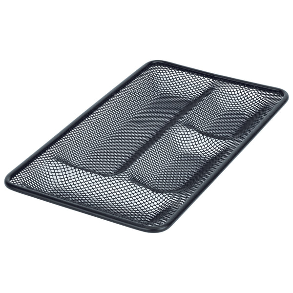 esselte metal mesh drawer tidy black