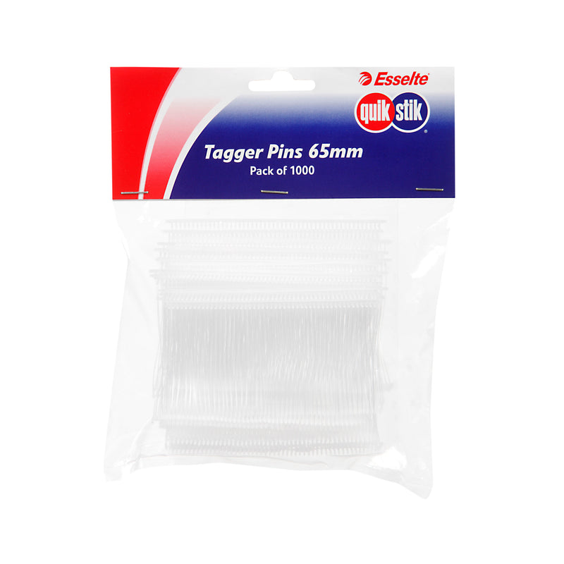 quikstik fine tagger pins pack of 1000