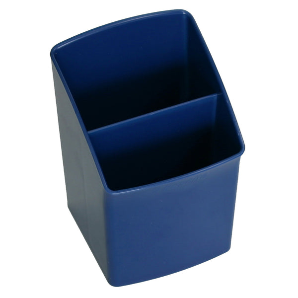 esselte nouveau pencil cup directors blue