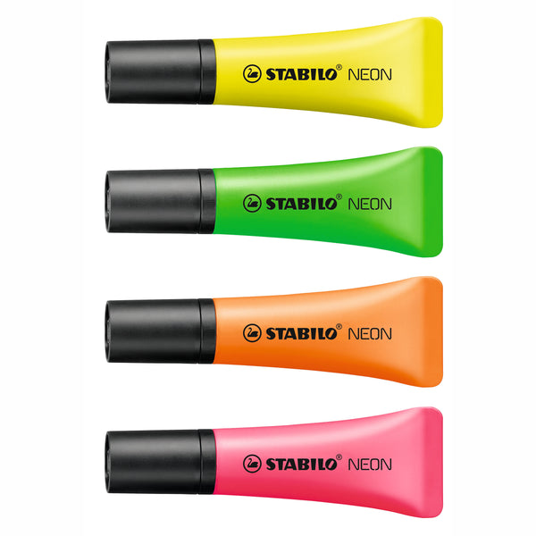 stabilo neon highlighter assorted box of 10