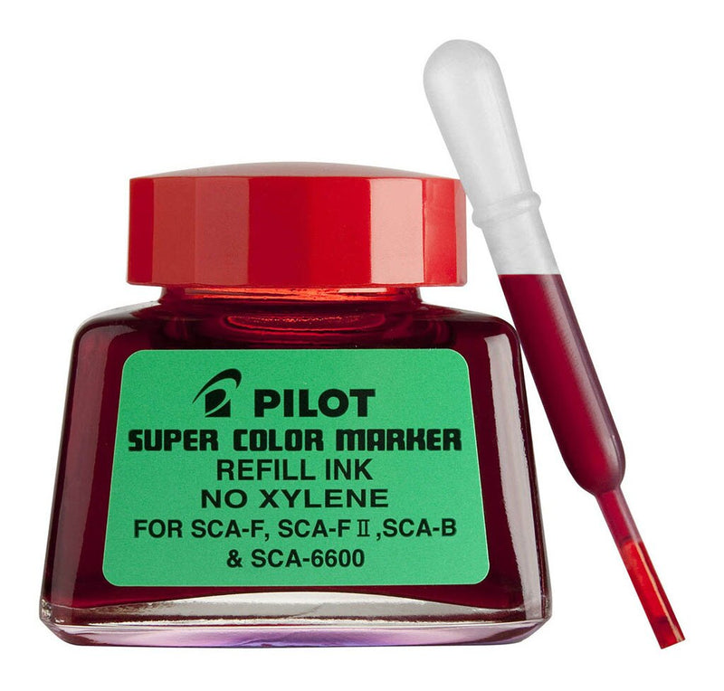 pilot super colour permanent marker 30ml refill